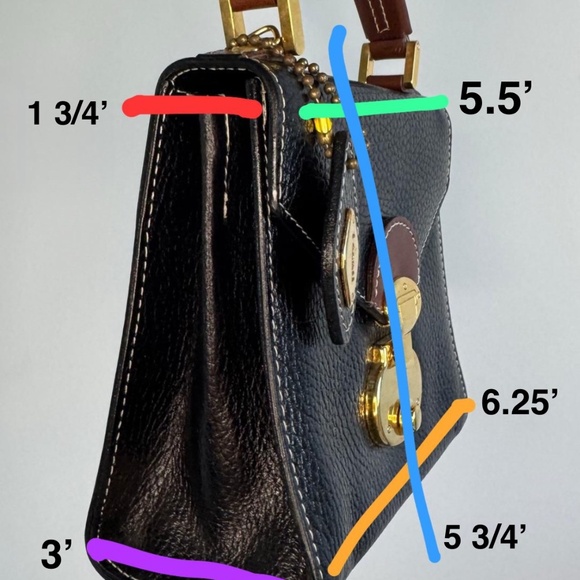 Isanti Luxury Italian Leather Mini Crossbody Bag – Black - Picture 17 of 17